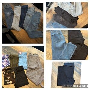 Assorted Denim and Casual Pants Collection